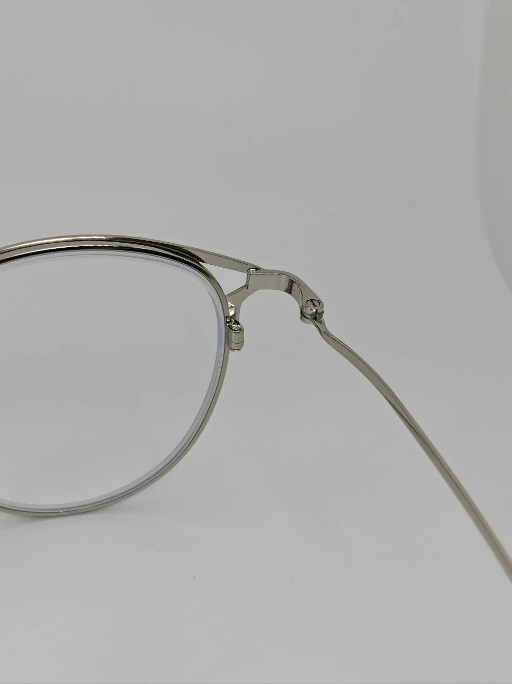 Jive. Lime Green and Silver Round Metal Eyeglasses. Wider Face Design.